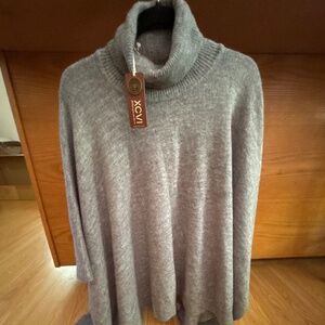 XCVI Slate Heather Cartwright Poncho